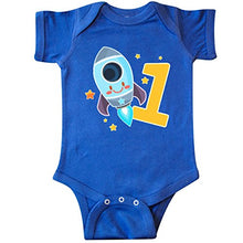 Load image into Gallery viewer, Rocket Space Ship Happy Infant Creeper (Newborn to 24 Months) 23 Colors

