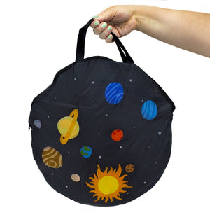 Space Adventure Roarin' Rocket Play Tent with Milky Way Storage Bag