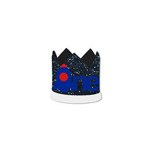 Outer Space Spaceship Theme 3 in 1 Birthday Party Supplies, Outer Space Astronaut First Birthday Decorations Kit