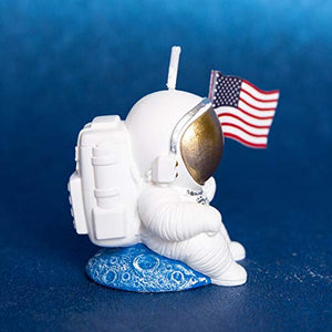 Spaceman Birthday Candle