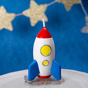 Rocket Birthday Candle