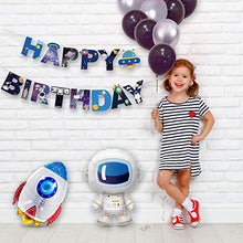 Load image into Gallery viewer, 76 pack Outer Space &amp; Astronaut Birthday Party Decorations Astronaut
