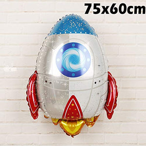 10Pcs Outer Space Party Balloons - Party Supplies