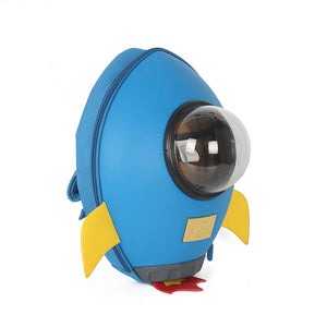 Supercute 3D Rocket Kids Backpack - 2 to10 Years Old
