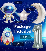 Load image into Gallery viewer, Set of 5 Outer Space First Birthday Party Decoration
