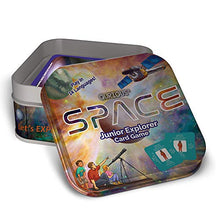 Load image into Gallery viewer, Space Junior Explorer | STEM Flash Card Game | Pre-Readers Spin &amp; Adventure Through The Galaxy. Using NASA Photos, Little Astronomers and Mini Future Astronauts Learn About Space
