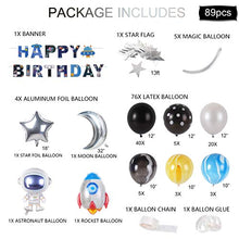 Load image into Gallery viewer, Outer Space Party Decorations | 89 Pieces
