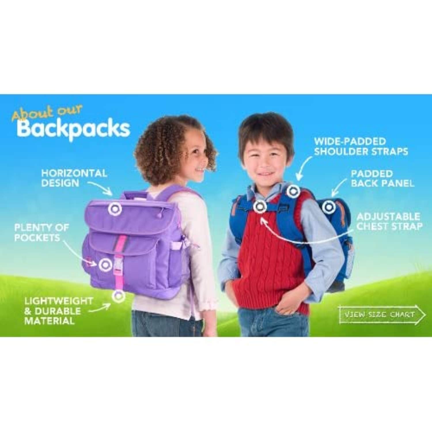  Bixbee Little Boy's Rocketflyer Backpack, Blue Rocket Bookbag  with Wings