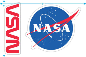 NASA Retro Space Shuttle Youth T Shirt & Stickers | Heather Gray