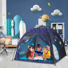 Load image into Gallery viewer, Space World Play Tent | Galaxy Dome Playhouse
