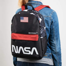 Load image into Gallery viewer, NASA Sublimated Panel Print Backpack
