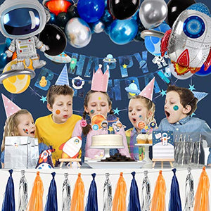 Space Party Supplies, Solar System Birthday Party Supplies Decoration, Outer Space Party Decorations Kids Astronaut Birthday