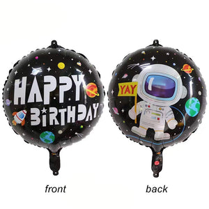 5pcs Astronaut Balloon Kit Astronaut Outer Space Theme Birthday Galaxy Theme Party Decor