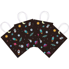 Load image into Gallery viewer, Outer Space Gift Bags Planet Galaxy Outer Space Astronaut Party Favor Bags Treat Bags for Kids Birthday Space Theme Party Supplies(16PCS)

