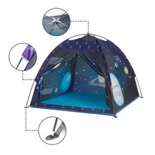 Load image into Gallery viewer, Space World Play Tent | Galaxy Dome Playhouse
