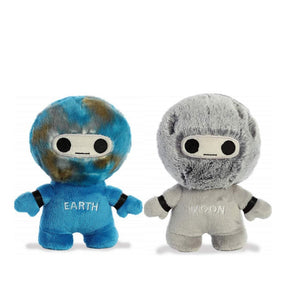 Earth and Moon Plush Toys