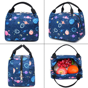 Astronaut School Backpack Set with Lunch Bag and Pencil Case 3 in 1