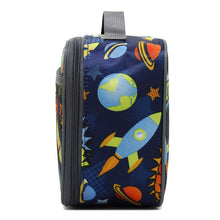 Load image into Gallery viewer, Outer Space Rockets Kids Lunch Box

