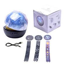 Load image into Gallery viewer, Star Night Light for Kids, Universe Night Light Projection Lamp, Romantic Star Sea Birthday New Projector lamp for Bedroom - 3 Sets of Film
