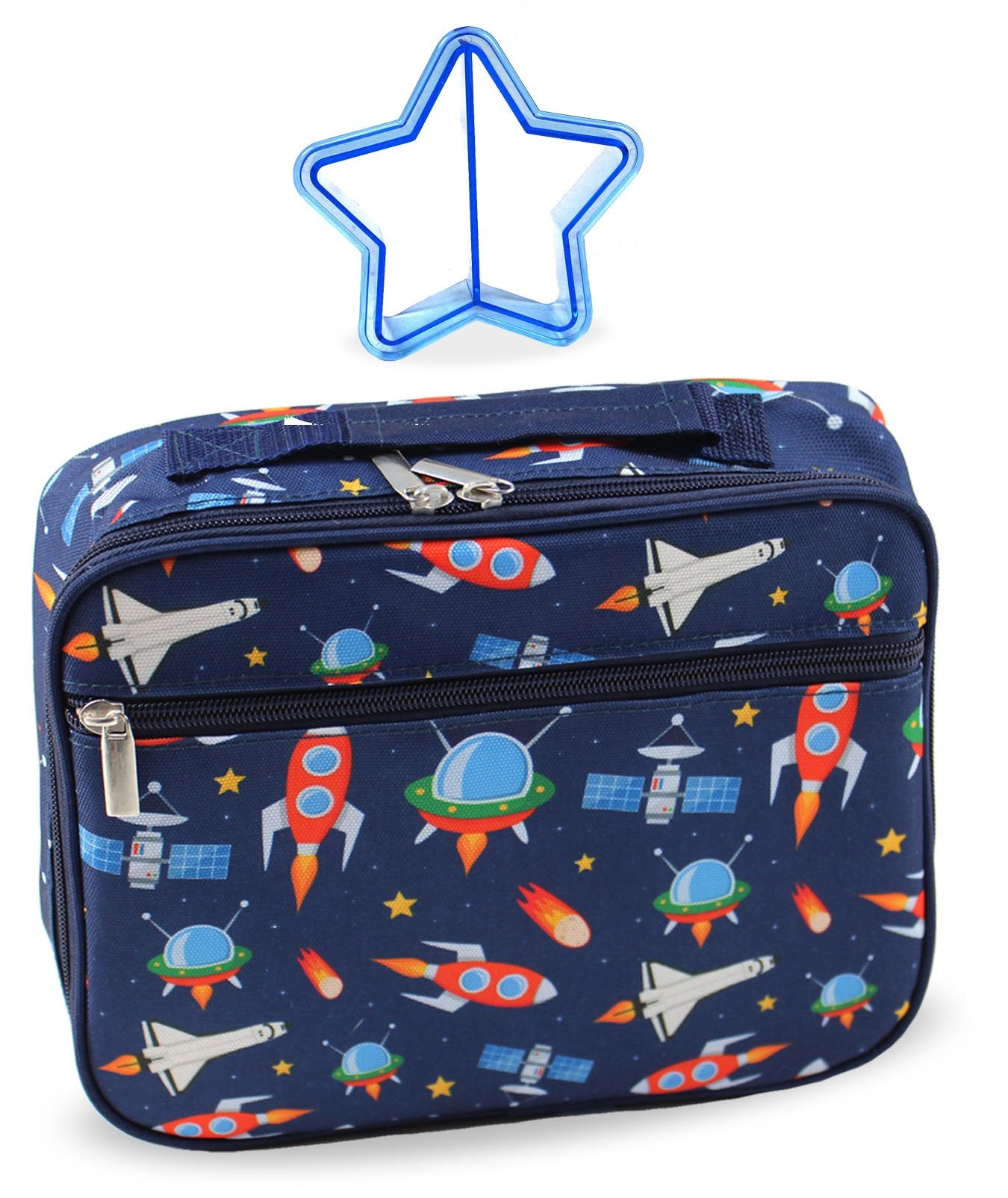 Monogrammed Outer Space Kids Lunch Box Combo With Accessories / Children  and Toddler Lunch / Personalized Lunch Boxes / Back to School 