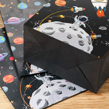 Load image into Gallery viewer, 12 Pack Outer Space Gift Bags for Kids - Party Supplies
