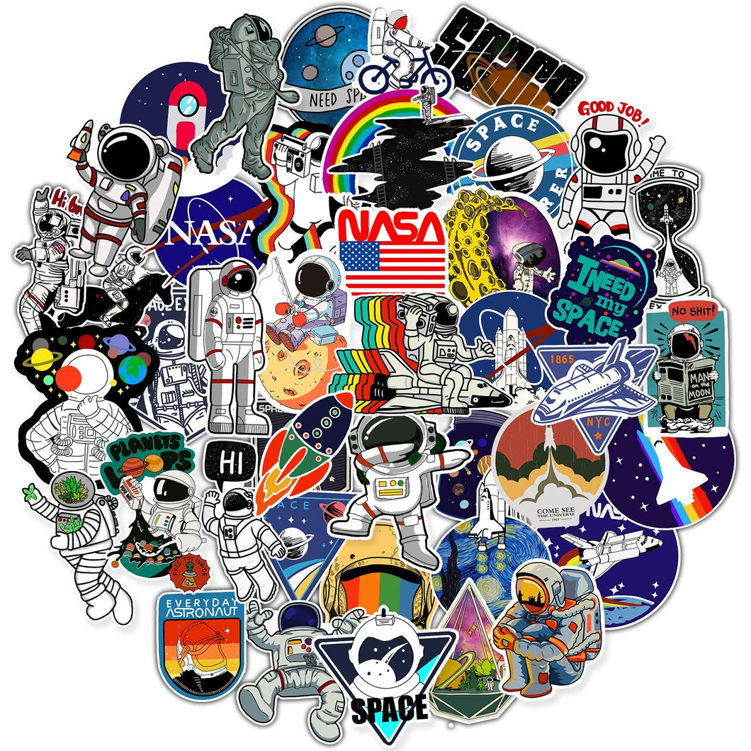 NASA Stickers 50 Pack